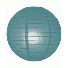 20" Paper Lantern Slate Blue Regular Wire